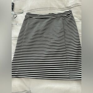 Pinstripe mini skirt